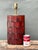 Vintage Woven Leather Lamp For Sale - Image 10 of 12