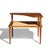 Mid-Century Modern Peter Hvidt for France and Son Mid Century Danish Teak and Rattan Corner Table For Sale - Image 3 of 8