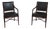 Pair of Hancock & Moore Leather Armchairs For Sale