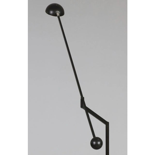 Contemporary Flexible Black Floor Lamp from Soelken, Germany For Sale - Image 3 of 8