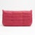 Ligne Roset Ligne Roset Togo Sofa Loveseat – Fuchsia Reupholstered Natural Leather For Sale - Image 4 of 10