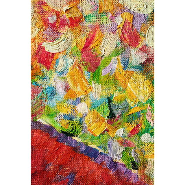 Artist Andrei Sitsko "City Park Xv. Horse Series" Modern Original Painting For Sale - Image 6 of 10