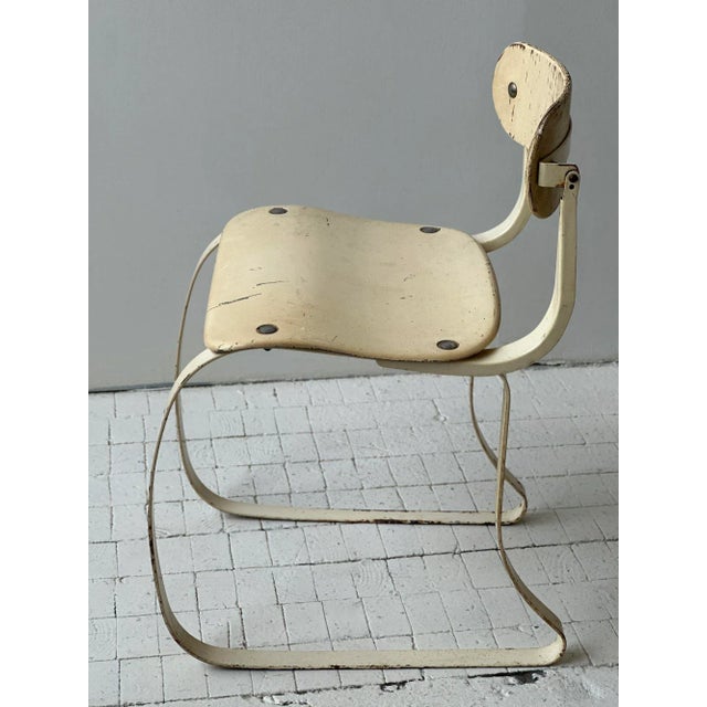 Vintage Herman Sperlich Health Chair for Ironrite Corporation, Circa 1930s For Sale - Image 10 of 12