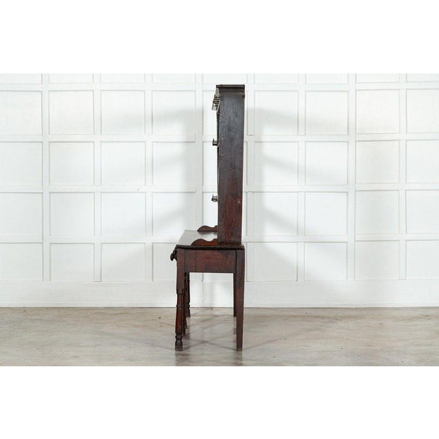 Antique English Oak Dresser, 1780 For Sale - Image 6 of 16