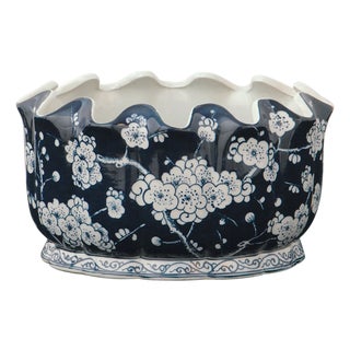 Sakura Scallop Planter Oval For Sale