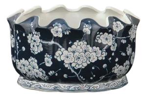 Sakura Scallop Planter Oval