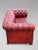 20th Century Red Leather 3-Seater Chesterfield, 1920s For Sale - Image 6 of 9