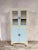 Pale Blue and Cream Kitchenette Pantry Cupboard from Esto, 1960s For Sale - Image 9 of 10