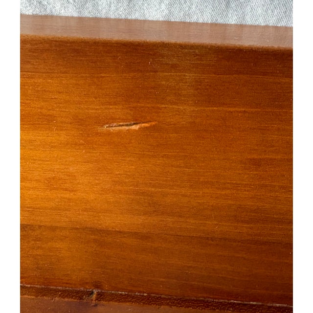 Vintage Thos Moser Shaker Cherry Queen Headboard For Sale - Image 12 of 13