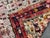 Red 6ft 9in × 9ft 9in Flat Woven Afghan Area Rug For Sale - Image 8 of 12