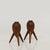 Wood Scandinavian Sputnik Teak Candleholders, 1960s For Sale - Image 7 of 7