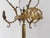Gold Vintage Italian Brass Hall Tree with Marble Sphere and Rotating Crown, 1960s For Sale - Image 8 of 18