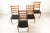 1960s Vintage Danish Teak High-Back Dining Chairs by Korup Stolefabrik, 1960s, Set of 4 For Sale - Image 5 of 18