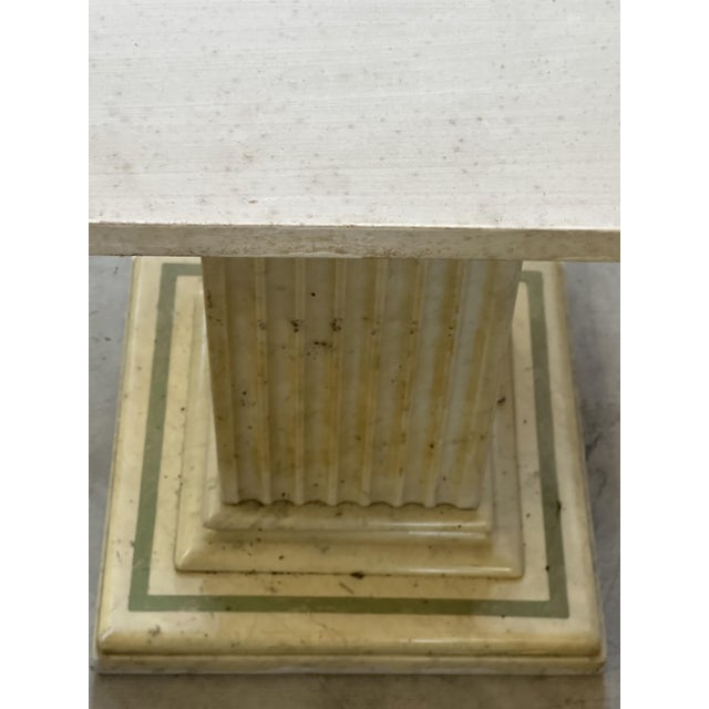 Marble Dining Table with Column Bases, 1970s For Sale - Image 17 of 18
