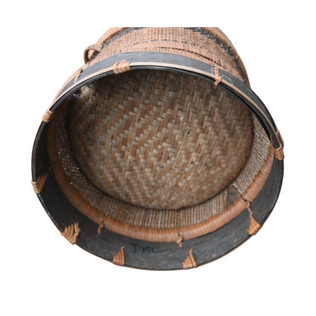 Antique Pende Basket, Congo, Early 20th Century For Sale - Image 5 of 7