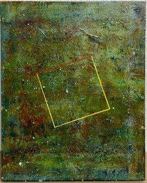 Jae Hahn, Korean Abstract Minimalist Oil Painting LA Woman Artist MInimalism Jae Hahn