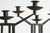 Art Deco Candleholders in Wrought Iron and Stone, 1920s, Set of 2 For Sale - Image 4 of 14