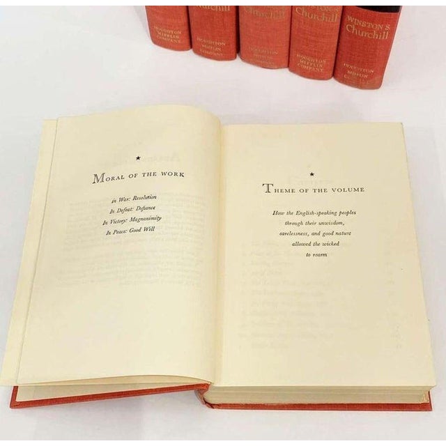 Modern "The Second World War, " by Winston Churchill For Sale - Image 3 of 11