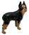 Hubley Manufacturing Company Hard 2 Find Vintage 1930s Hubley Manufacturing Co. Brown Painted Boston Terrier Cast Iron Dog Doorstop For Sale - Image 4 of 18