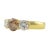 This is part of Chairish’s Fine Jewelry assortment. Estate 18K yellow gold 1.35 carat light brown diamond ring. This ring...