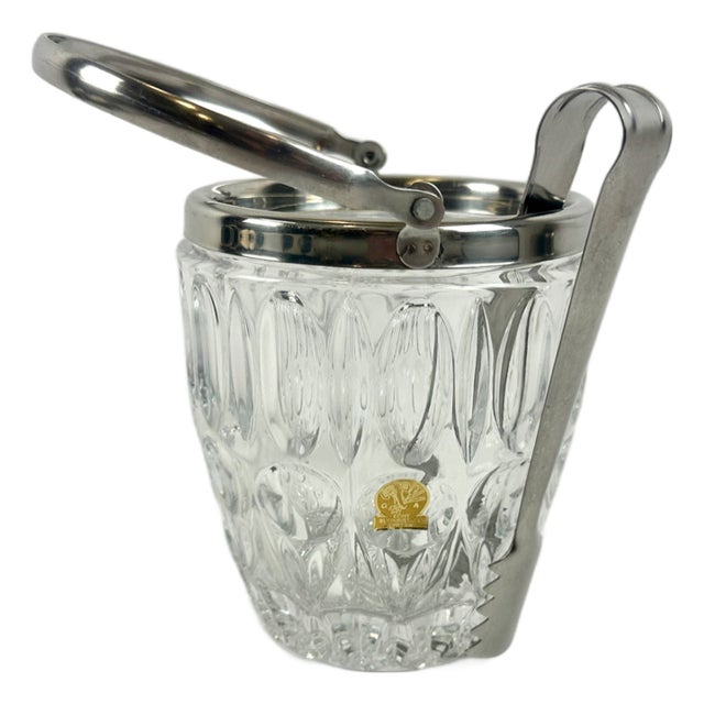 German Lead Crystal Ice Bucket from Nachtmann, 1960s For Sale