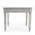 Contemporary Celeste Mirrored Game Table, Silver For Sale - Image 3 of 8