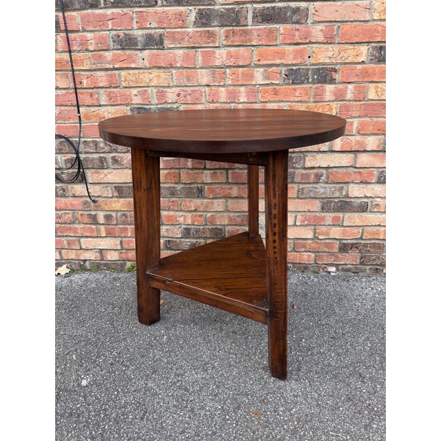 Brown 19th Century English Cricket Table For Sale - Image 8 of 10