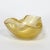 1940s Vide-Poche or Ashtray in Murano Glass with Gold Powder from Barovier & Toso For Sale - Image 5 of 5