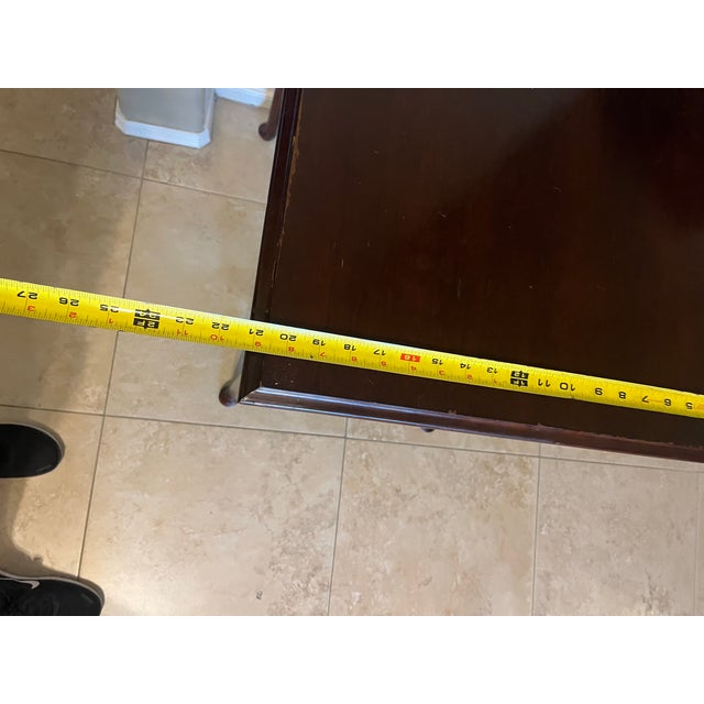 Vintage Mahogany Metamorphic Games Table For Sale - Image 12 of 12