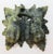 Vintage Chinese Jade Hand Carved Stone Amulet With Acanthus Flowers and Leaves For Sale - Image 9 of 13