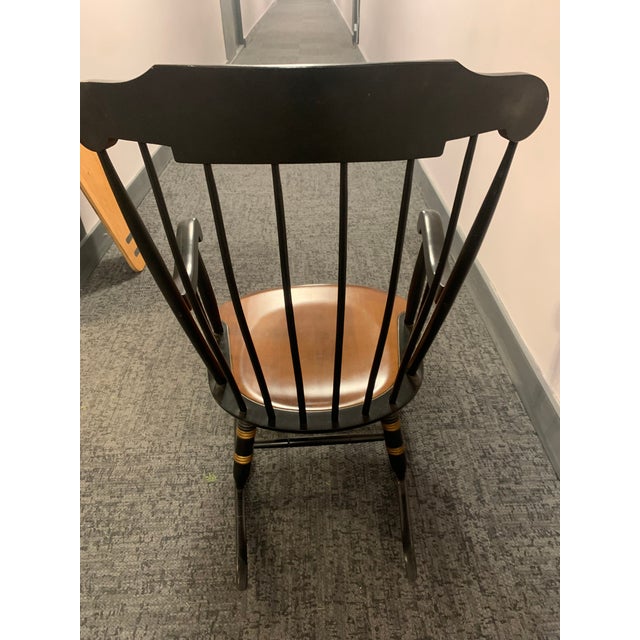 1960s Nichols and Stone Hitchcock Rocking Chair Chairish