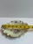Victorian Antique 1900s Limoges France Handprinted Floral Scalloped Edges Gold Trim Serving Dish 7" For Sale - Image 3 of 16