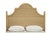 2020s Matthew Izzo Home Chamberlain Queen Rattan Bed Frame With Arched Headboard, Side Rails, and Footboard in Rattan With Wood Feet For Sale - Image 5 of 8