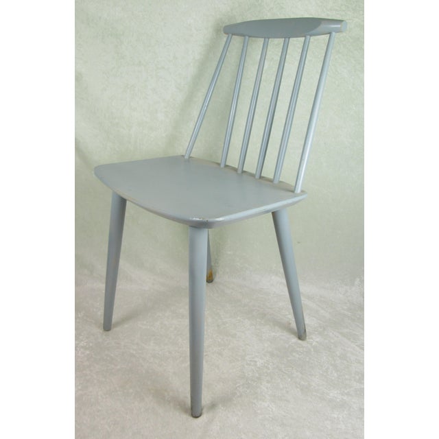 Wood Mid 20th Century Folke Palsson J 77 Chair by FDB Mobler For Sale - Image 7 of 12