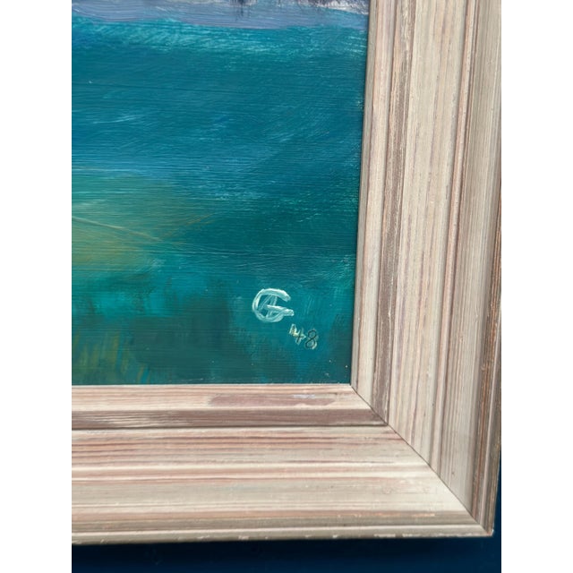 A.G., Village, 1948, Oil on Panel For Sale - Image 7 of 18