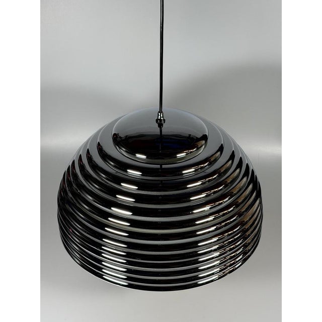 Mid-Century Modern Ceiling Lamp Saturno in Chrome by Kazuo Motozawa for Staff, 1960s For Sale - Image 3 of 18
