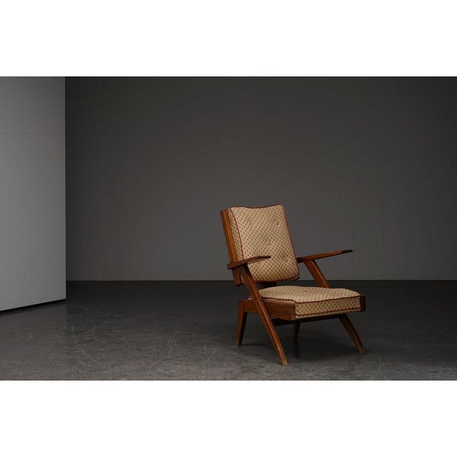 Mid-Century Armchair, 1950s For Sale - Image 12 of 14