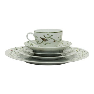 Raynaud Limoges France Porcelain Set Histoire Naturelle Design by Pamela Baldwin For Sale