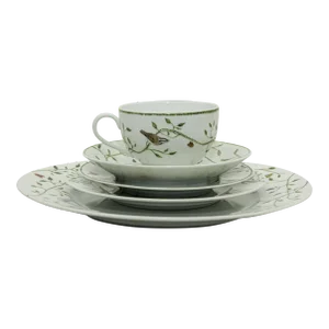 Raynaud Limoges France Porcelain Set Histoire Naturelle Design by Pamela Baldwin