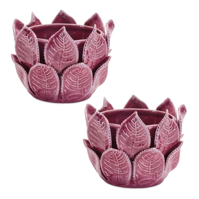 Kenneth Ludwig Chicago Storeware Bud Vase with Leaves Accent (Set of 2) For Sale - Image 4 of 4