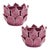 Kenneth Ludwig Chicago Storeware Bud Vase with Leaves Accent (Set of 2) For Sale - Image 4 of 4