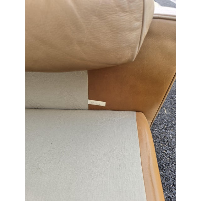 Vintage Two-Seater Sofa in Leather from de Sede, 1980s For Sale - Image 9 of 11