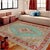 Enhance your living space with this stunning vintage Persian hand-knotted wool rug, a true showstopper that effortlessly...