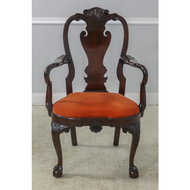 Age: C.1984 Details: Mahogany Ball & Claw Feet Fine Carved Details High Quality Construction 18 C. Design Traditional...