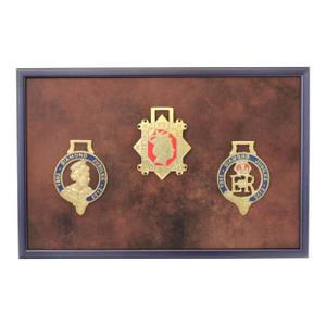 Framed Queen Elizabeth II 1952–2012 – Diamond Jubilee Horse Brasses