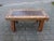 Black Brutalist Oak, Ceramic and Metal Coffee Table For Sale - Image 8 of 8
