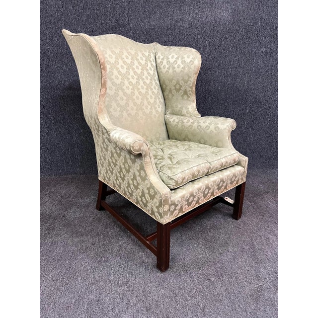 Federal Style Wingback by Hickory For Sale - Image 10 of 10