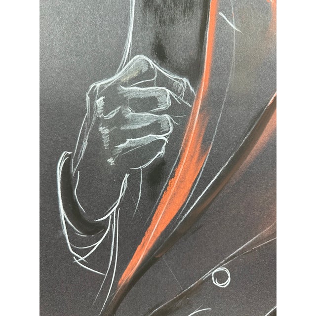 Modern Modern Men Fashion Portrait - Unknown Artist For Sale - Image 3 of 3
