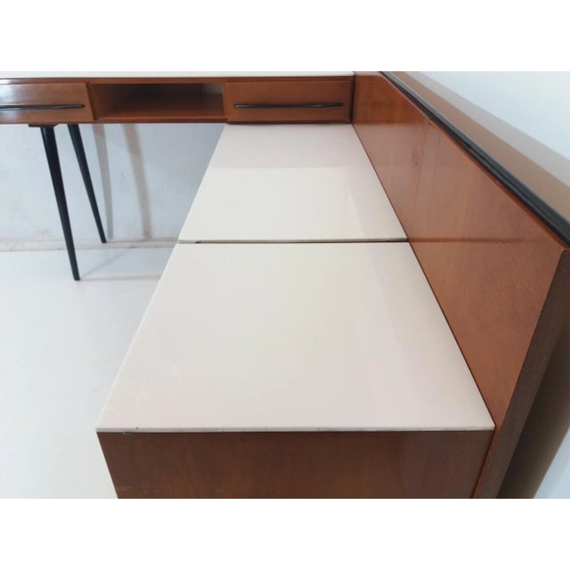 Composition Chest of Drawers and Writing Desk by Mojmít Požár, 1960s For Sale - Image 15 of 18