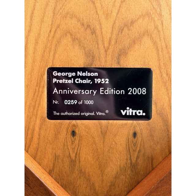 Vitra Pretzel Chair by George Nelson for Vitra, 2008 For Sale - Image 4 of 18